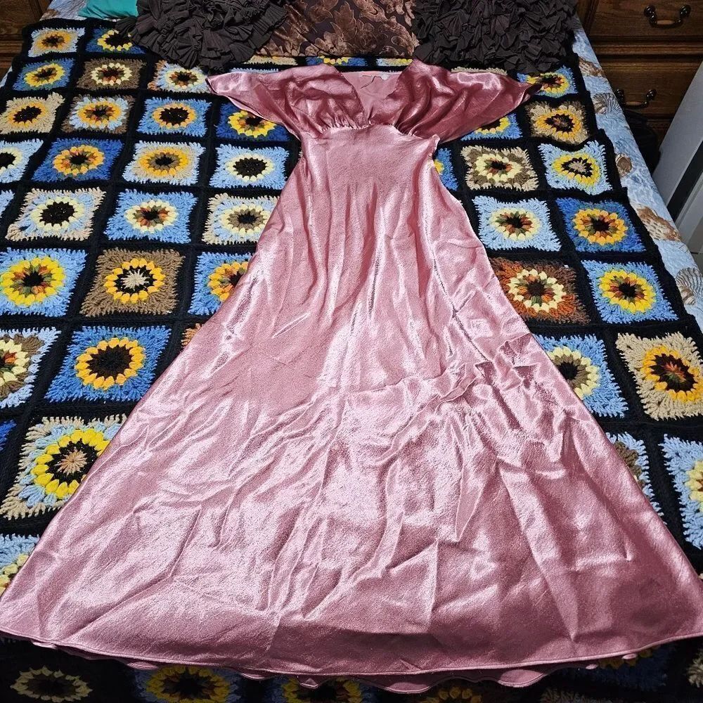 Free People Beatrice Dress in Dusty Rose size 2